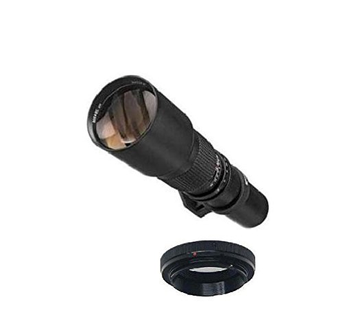 Amazon | Bower 500mm 望遠レンズ Pentax K2000、K1000、K200D、K-500